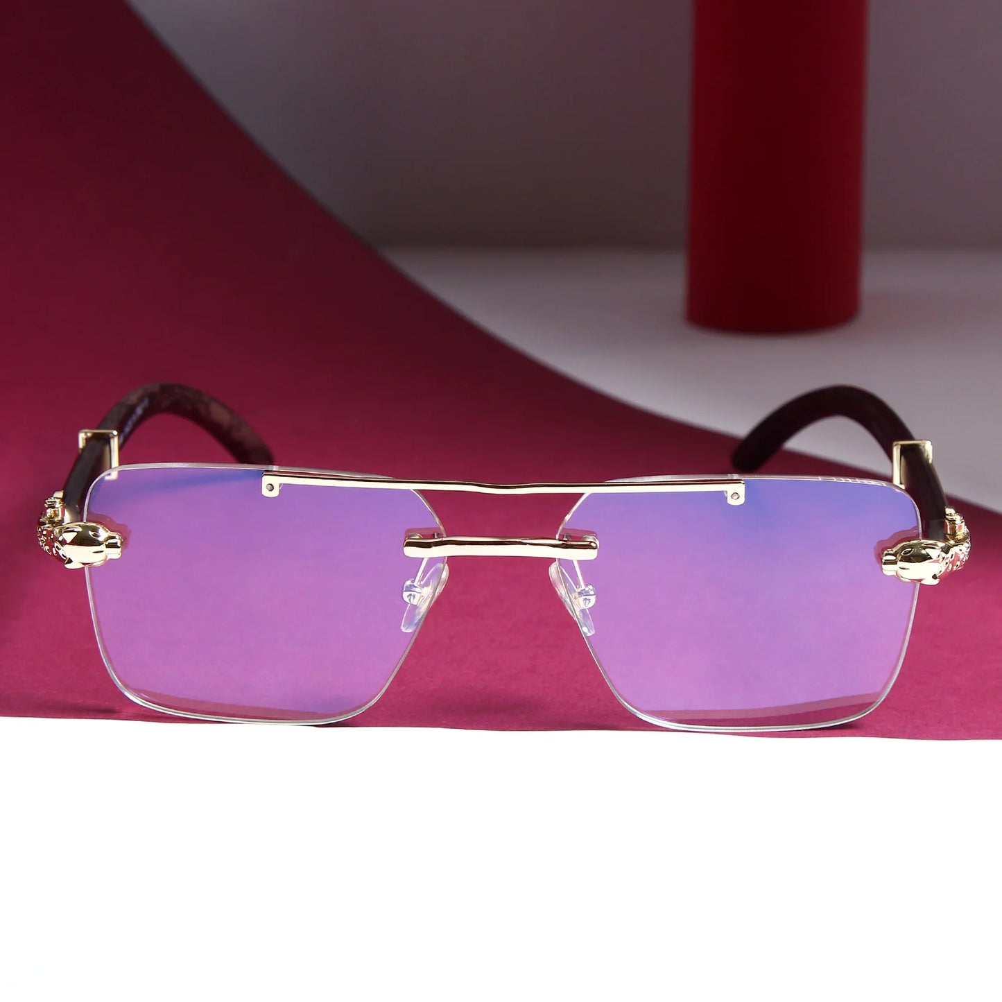 Winter Gold Day night Unisex Sunglasses