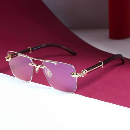 Winter Gold Day night Unisex Sunglasses